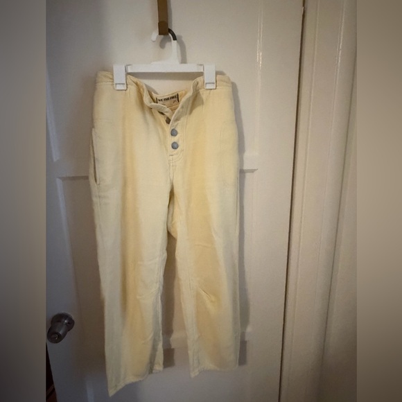 We The Free Pants - We The Free Yellow Corduroy Pants